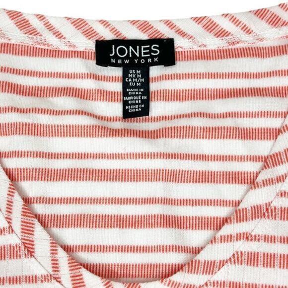 JONES New York Striped Cardigan and Top Two Piece‎ Set Size Medium - Picture 10 of 11